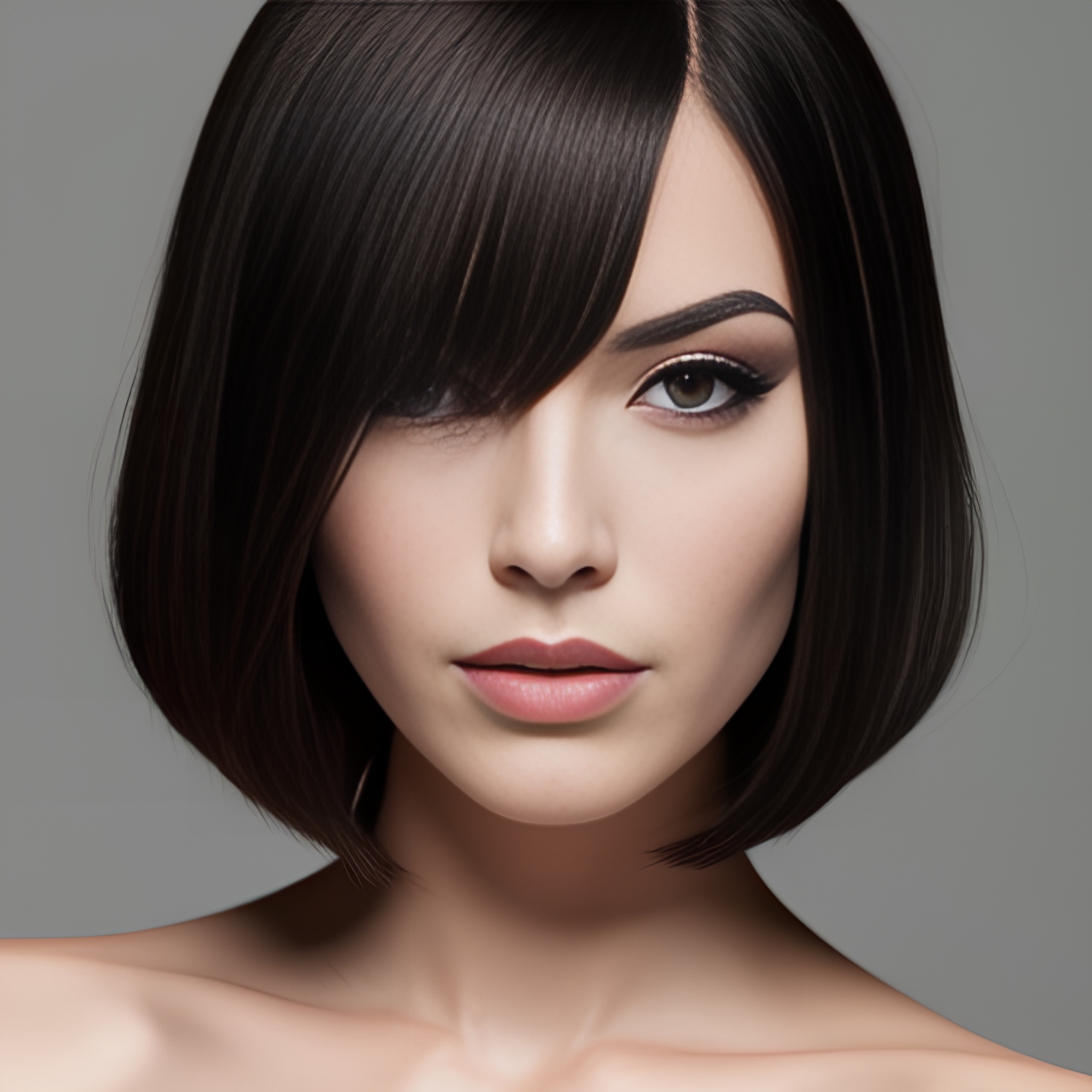 bobcut woman