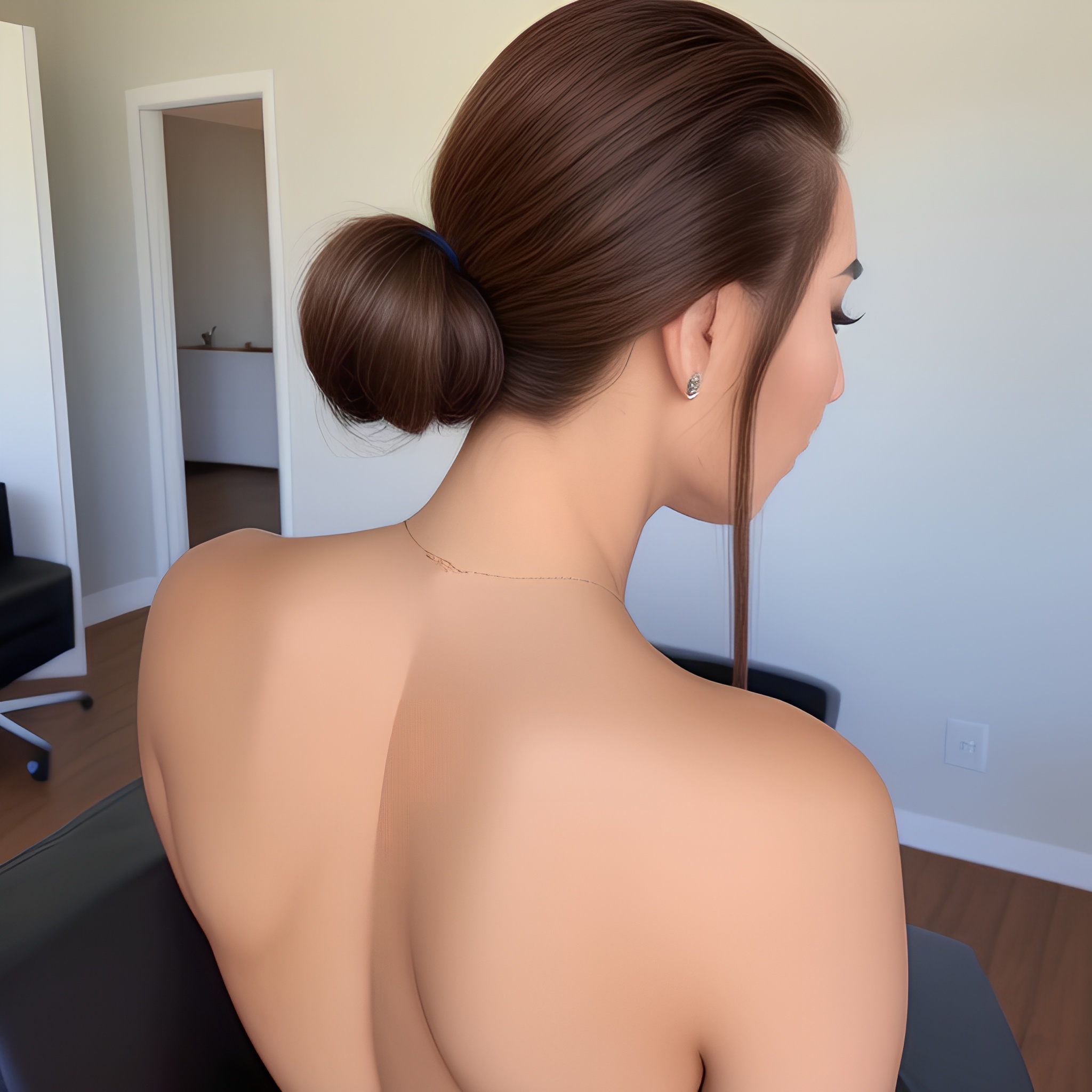 ponytail hot woman