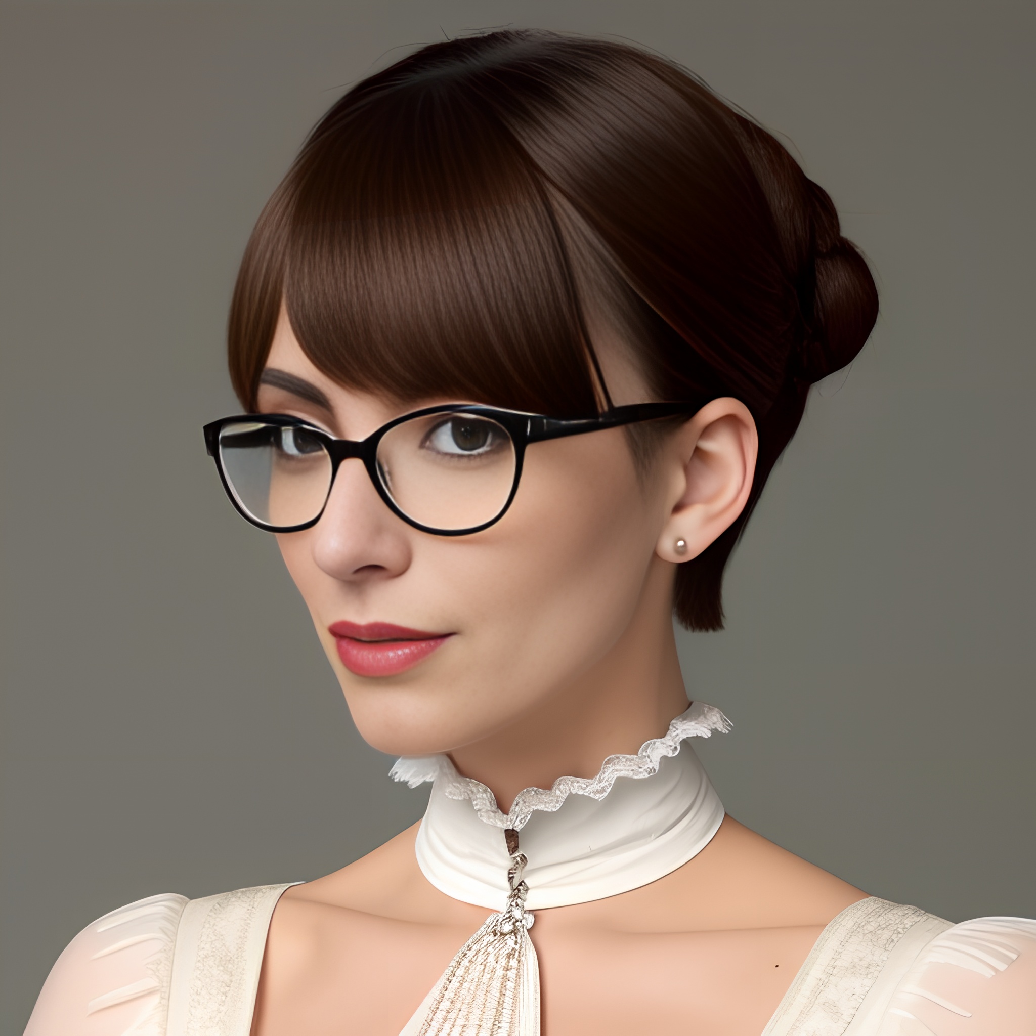 glasses pixie hot woman